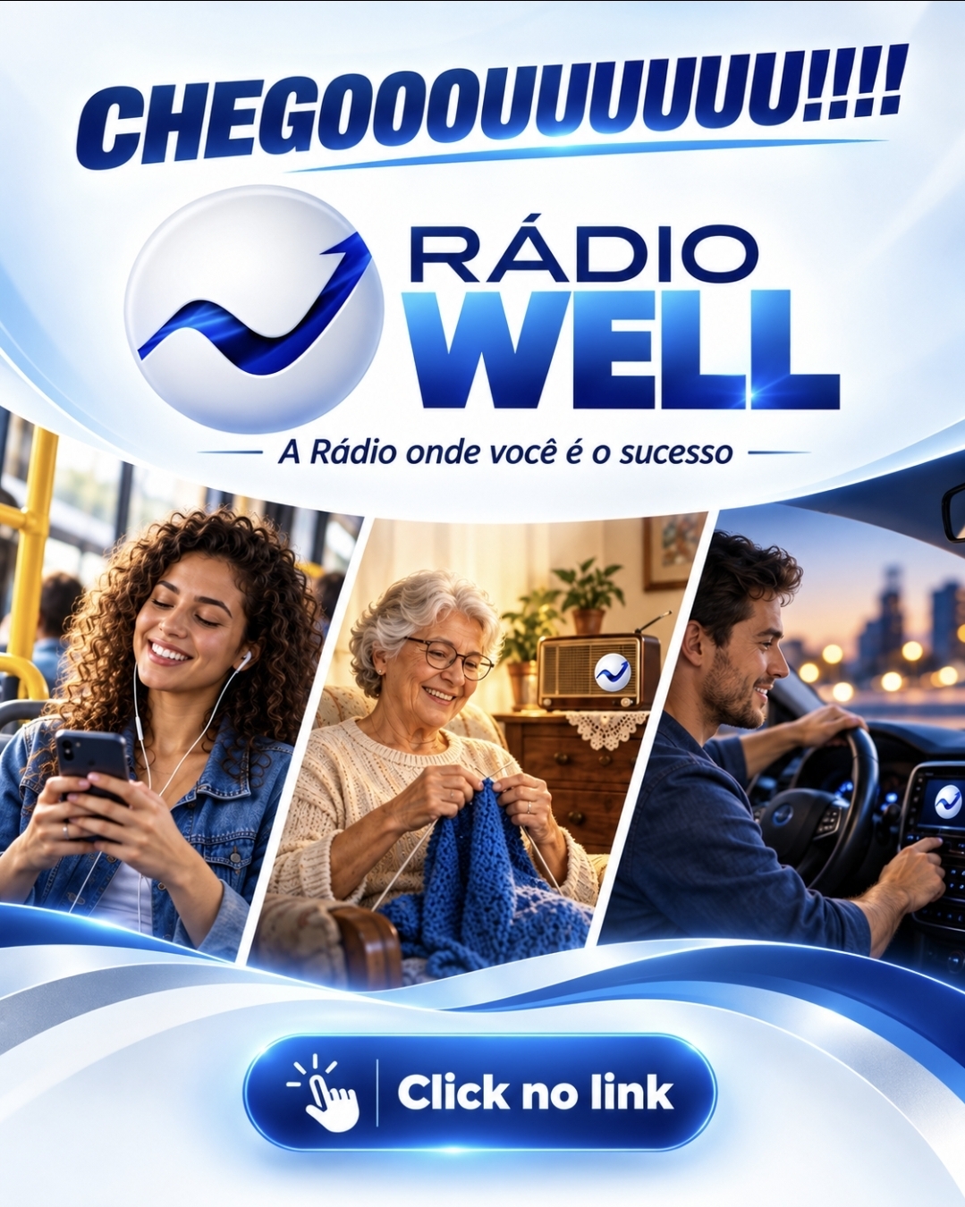 Click e acesse a Radio